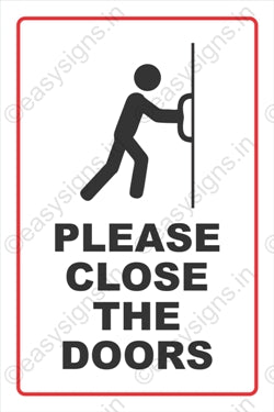 Please Close The Doors
