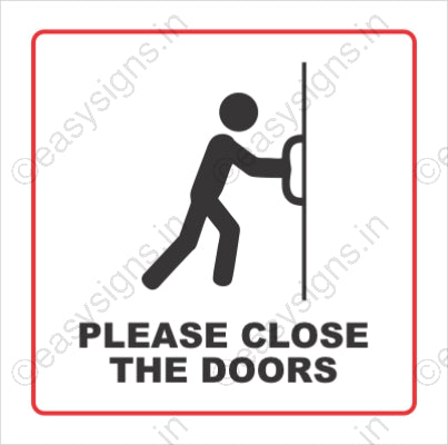 Please Close The Doors
