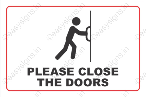 Please Close The Doors