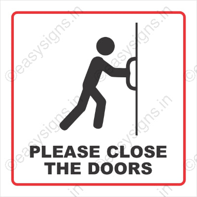 Please Close The Doors