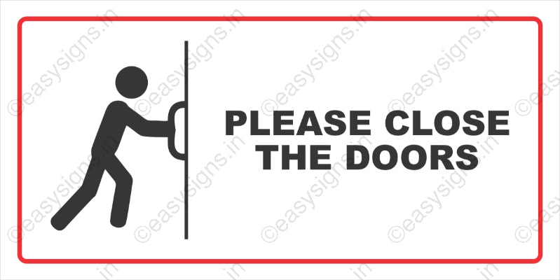 Please Close The Doors