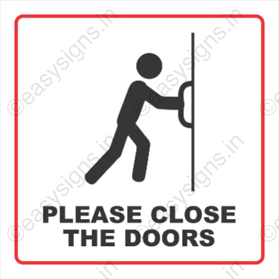 Please Close The Doors