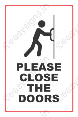 Please Close The Doors