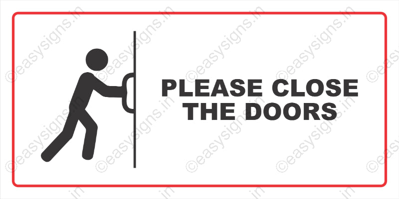 Please Close The Doors