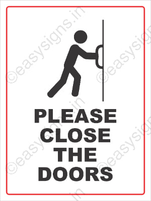 Please Close The Doors