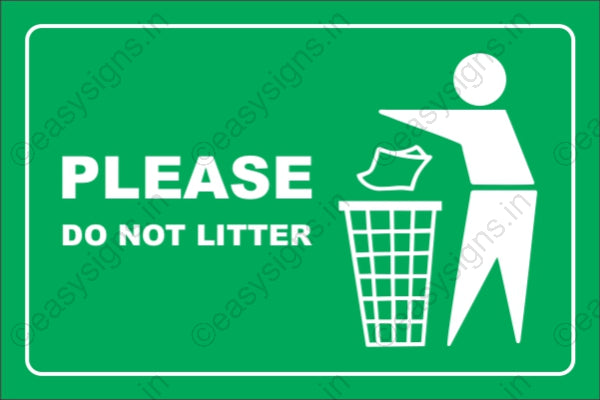 Please Do Not Litter