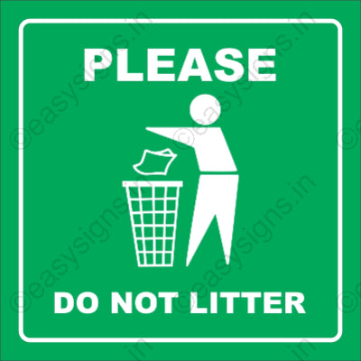 Please Do Not Litter