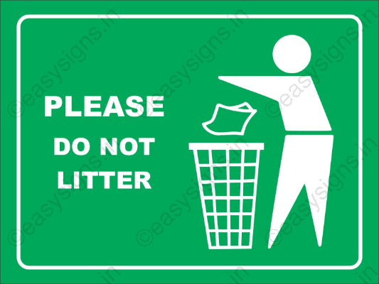 Please Do Not Litter