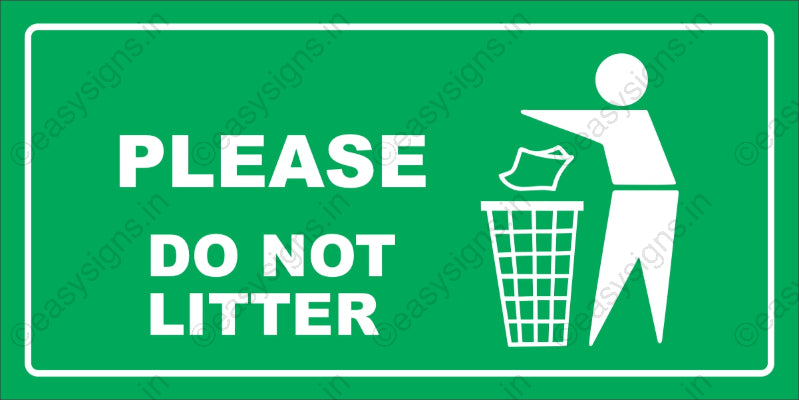 Please Do Not Litter