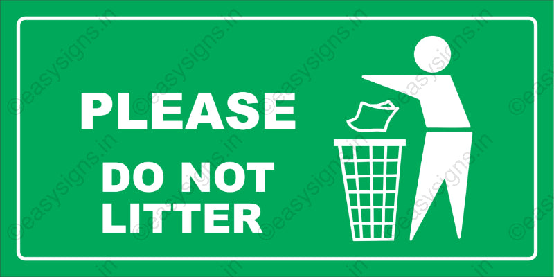 Please Do Not Litter
