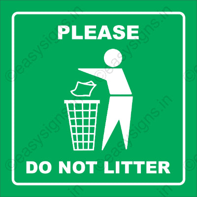 Please Do Not Litter