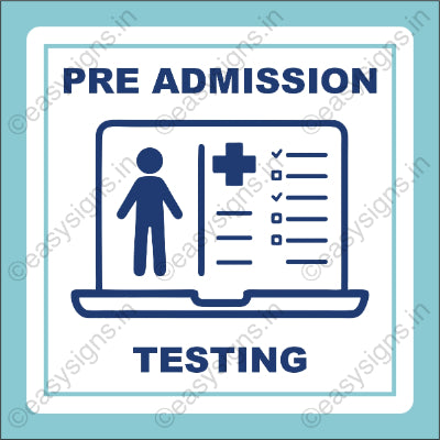 Pre-Admission Testing