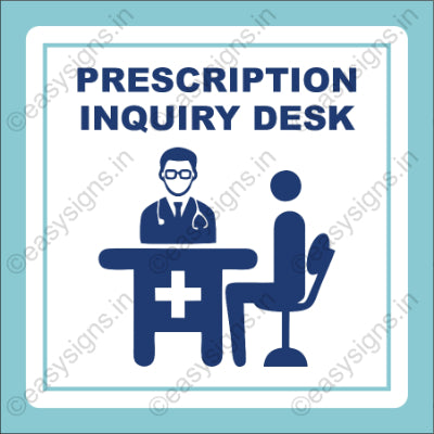Prescription Inquiry Desk