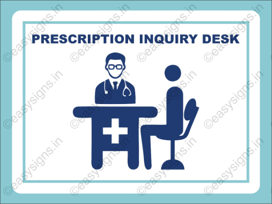 Prescription Inquiry Desk