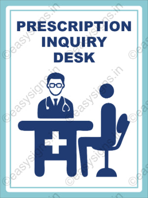Prescription Inquiry Desk
