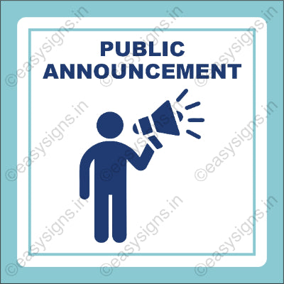 Public Announcement