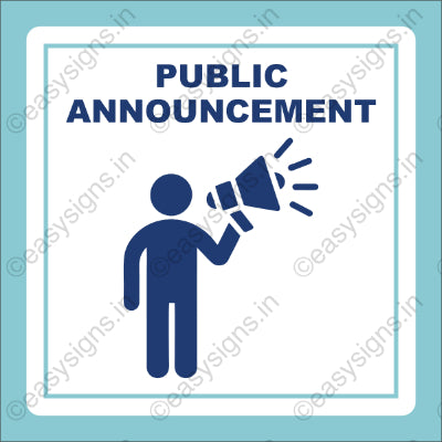 Public Announcement