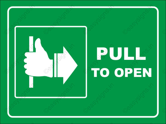Pull To Open
