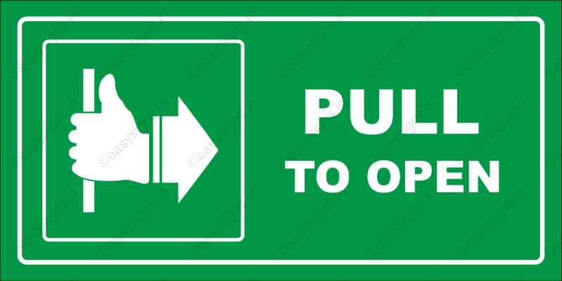 Pull To Open