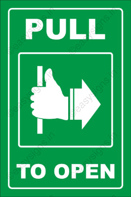 Pull To Open