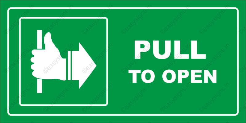 Pull To Open