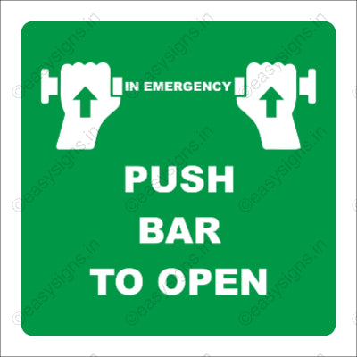 Push Bar To Open