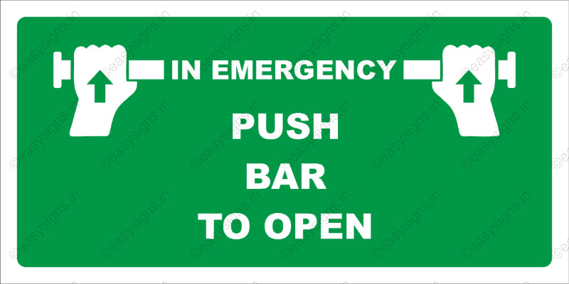 Push Bar To Open