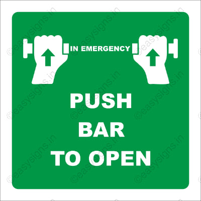 Push Bar To Open