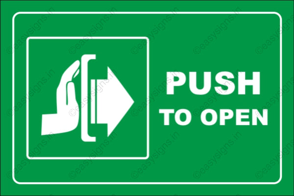 Push To Open