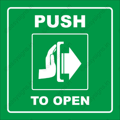 Push To Open