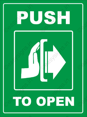 Push To Open