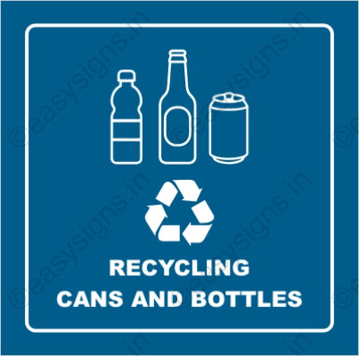 Recyclable Cans And Bottles