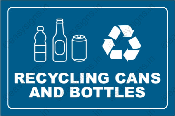 Recyclable Cans And Bottles