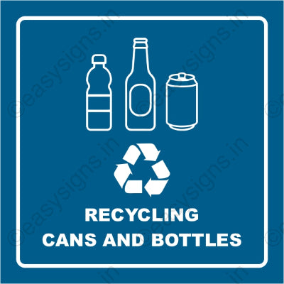 Recyclable Cans And Bottles