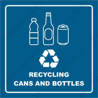 Recyclable Cans And Bottles