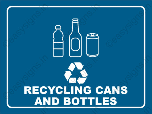 Recyclable Cans And Bottles