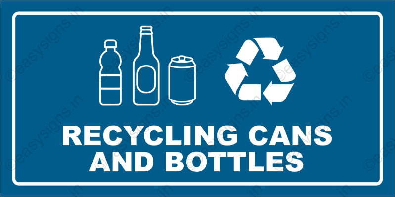 Recyclable Cans And Bottles