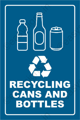 Recyclable Cans And Bottles