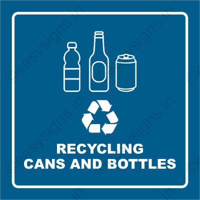 Recyclable Cans And Bottles