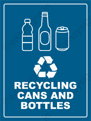 Recyclable Cans And Bottles