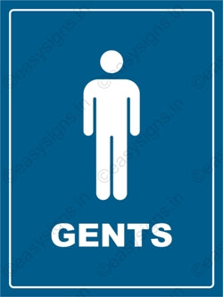 Restroom Signs-Male