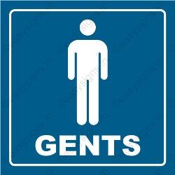 Restroom Signs-Male