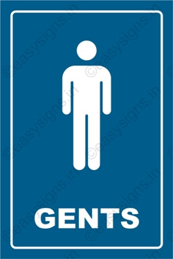 Restroom Signs-Male