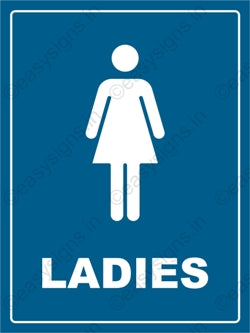 Restroom Sign-Female