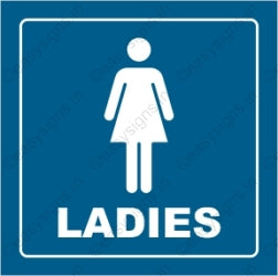 Restroom Sign-Female