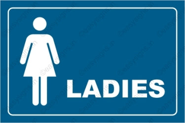 Restroom Sign-Female