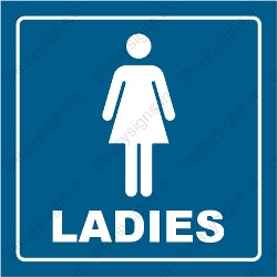 Restroom Sign-Female