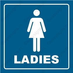 Restroom Sign-Female