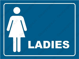 Restroom Sign-Female