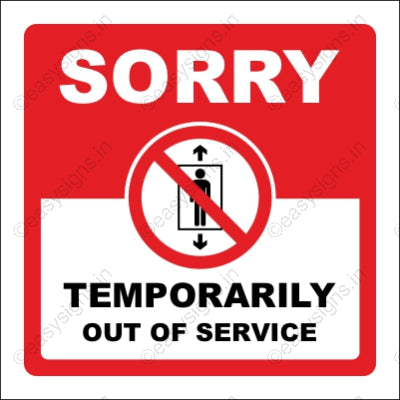 Sorry Temporarily Out Of Service